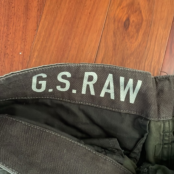 G-STAR Army Pants Cargo Distresses 34/32 - Picture 3 of 5